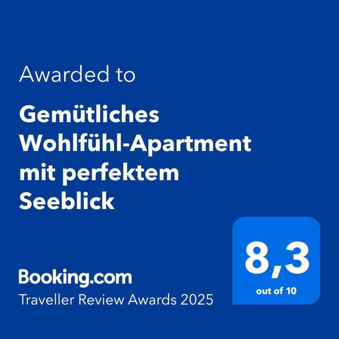 Gemuetliches Wohlfuehl-Apartment Mit Perfektem Seeblick Dießen am Ammersee Exterior foto